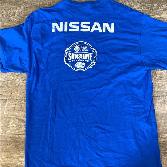 Delta Florida Gators NCAA Vibrant Blue & Orange Short Sleeve Tee Graphic XL - Picture 6 of 6